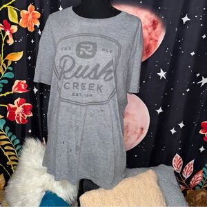 Gray Rush Creek Graphic T-Shirt XL